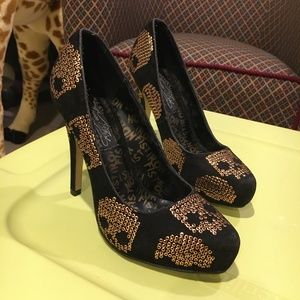 IRON FIST Digi skull pumps